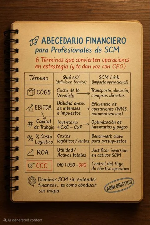 Domina el "ABECEDARIO FINANCIERO" de SCM: 6 Términos que Convierten Operaciones en Estrategia