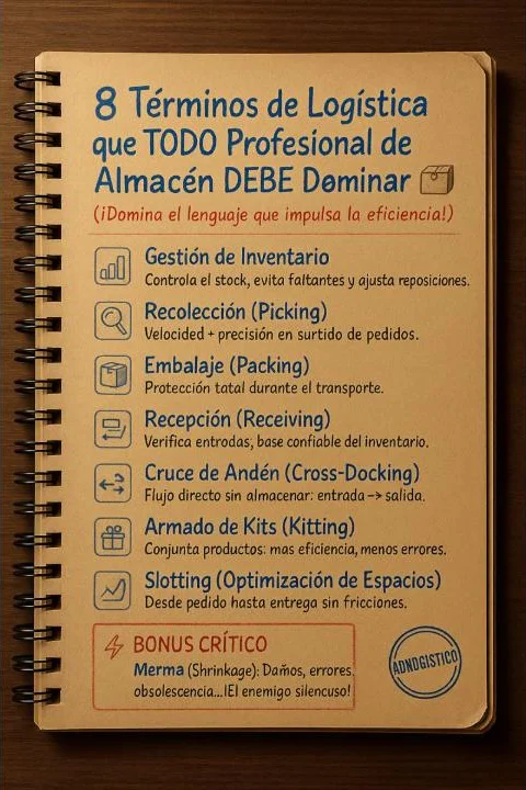 8 Términos de Logística que TODO Profesional de Almacén DEBE Dominar