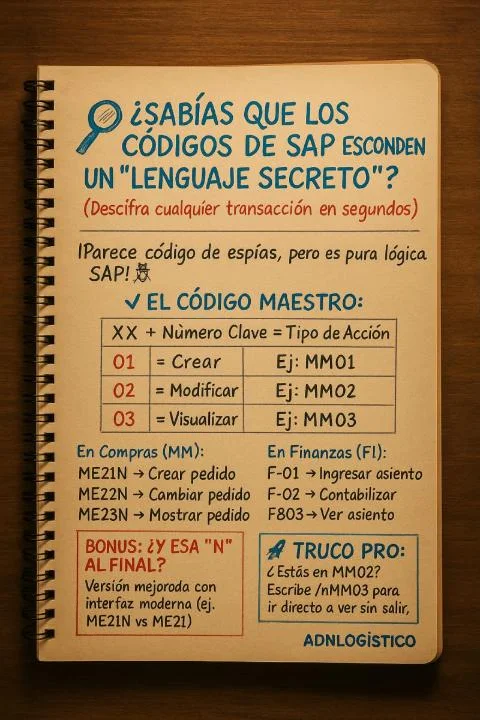 Imagen de la publicación: ¿SABÍAS QUE LOS CÓDIGOS DE SAP ESCONDEN UN "LENGUAJE SECRETO"?