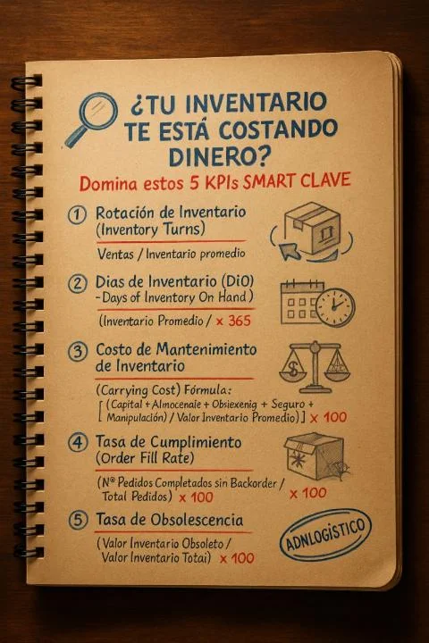 ¿Tu Inventario Te Está Costando Dinero? Domina estos 5 KPIs CLAVE