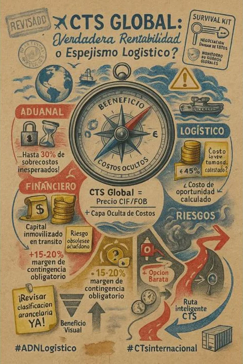 Imagen de la publicación: Costo Total de Servir en Importación y Exportación: ¿Estás Calculando la Verdadera Rentabilidad Global
