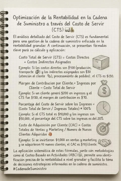 Optimización de la Rentabilidad en la Cadena de Suministro a través del Costo de Servir (CTS