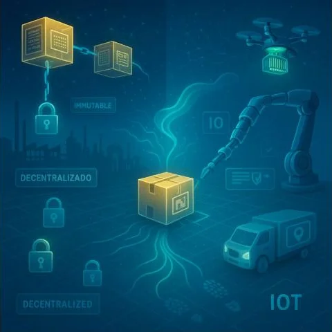 Imagen de la publicación: Blockchain e IoT: El Futuro de la Transparencia en la Cadena de Suministro