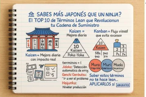 ¿SABES MÁS JAPONÉS QUE UN NINJA? El TOP 12 de Términos Lean que Revolucionan tu Cadena de Suministro