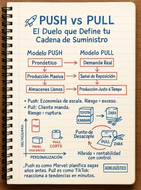 Imagen de la publicación: PUSH vs PULL: El DUELO que DEFINE tu Rentabilidad