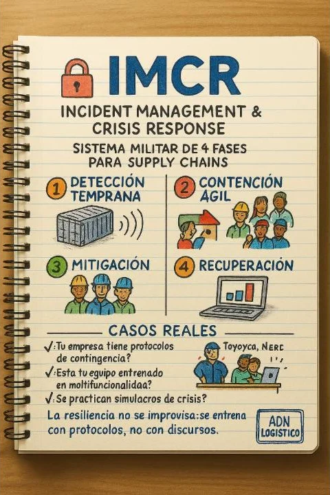 IMCR: El Sistema Militar que Revoluciona la Gestión de Crisis en Supply Chain (y cómo aplicarlo en tu empresa)