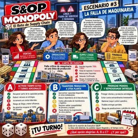 Escenario #3: La máquina se descompone