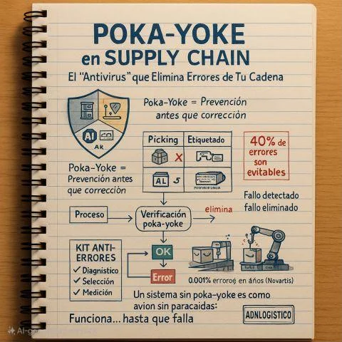 Poka-yoke en Supply Chain: el «antivirus» que elimina errores