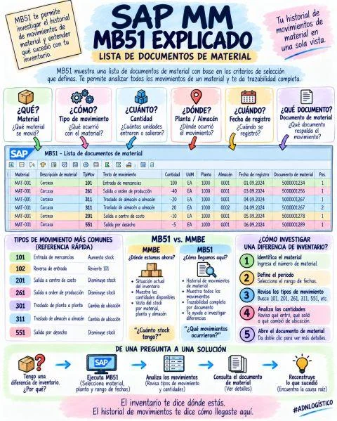 SAP MM | MB51 explicado de forma sencilla