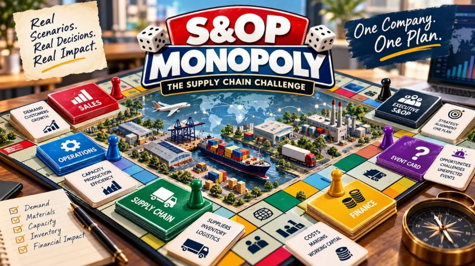 S&OP Monopoly: cuando Supply Chain se convierte en un juego de estrategia